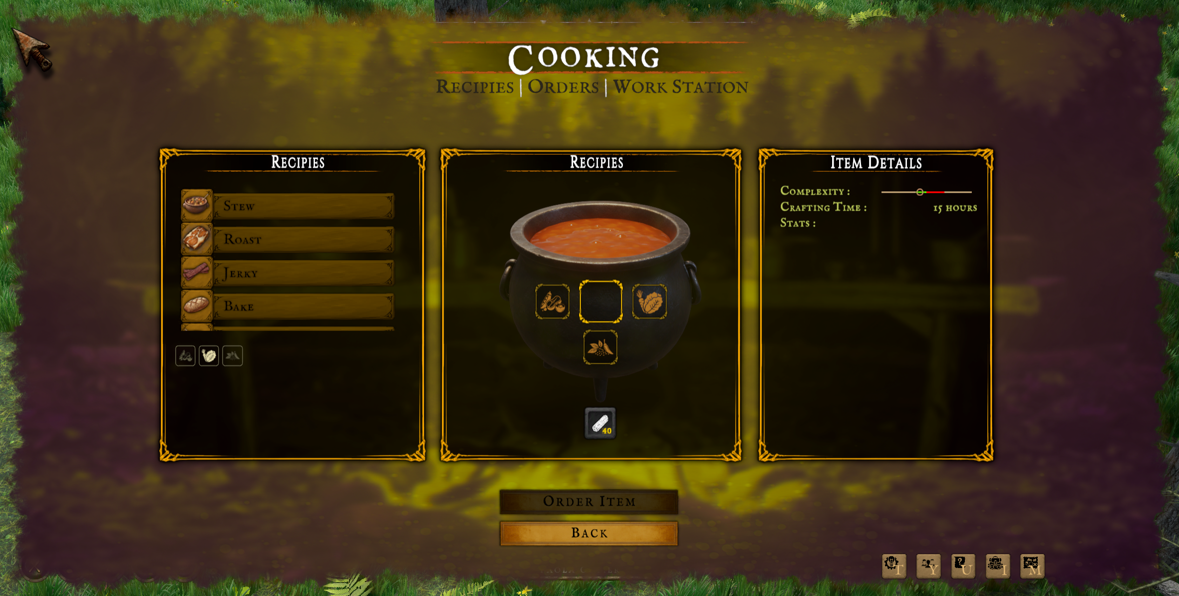 Procedural cooking system
